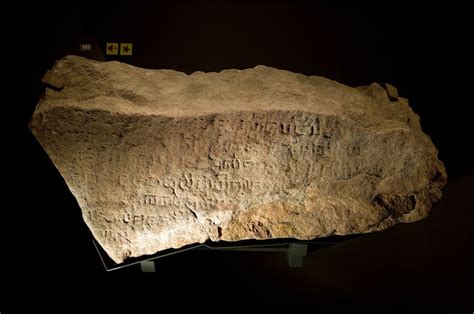 The Singapore Stone’s carvings have been undeciphered for 